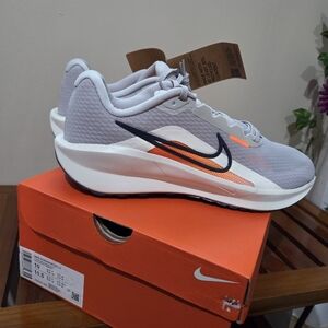 Nike Women's Downshifter 13 Gray/ Orange Athletic Sneakers Sizes 11.5, 12.5 NWT